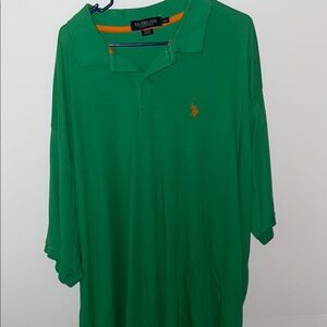 U.S. Polo Assn. Green Polo Shirt Classic Fit